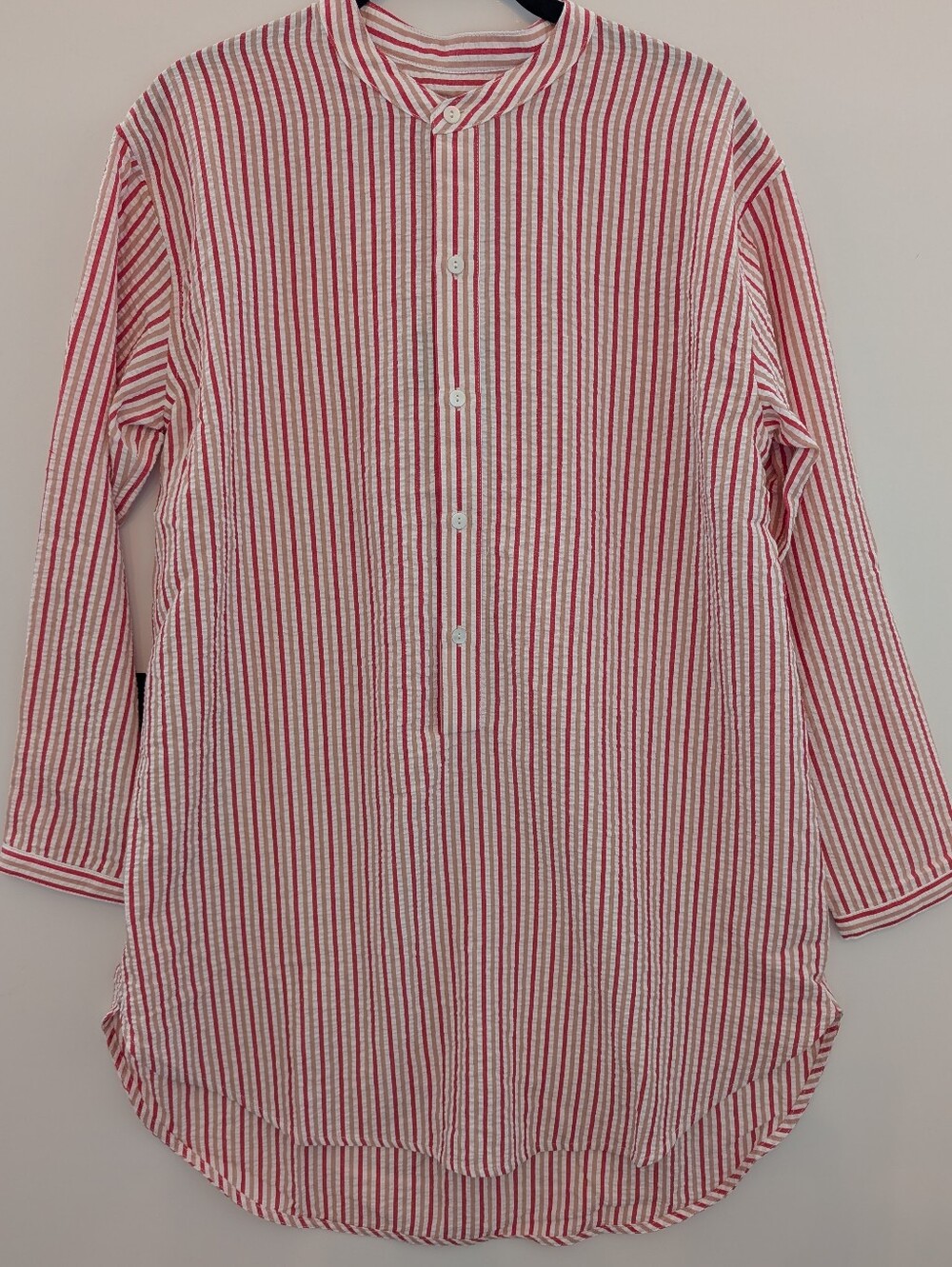 NWT Tuckernuck Bodie Seersucker Shirt Dress / Tunic – Strawberry Stripe